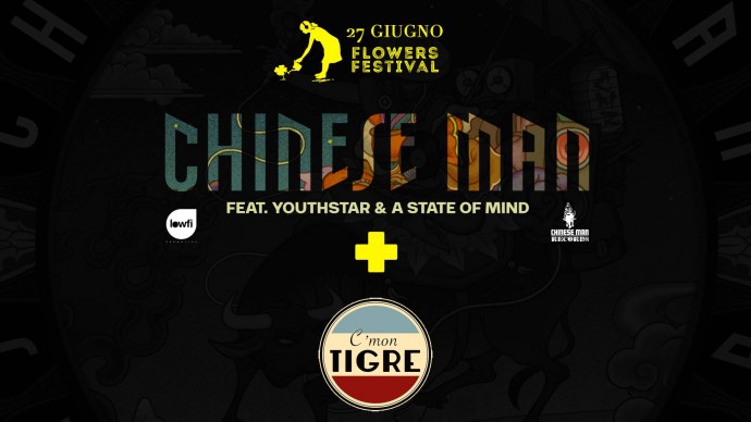 Chinese Man + C’mon Tigre al Flowers Festival 2019 di Collegno (To)